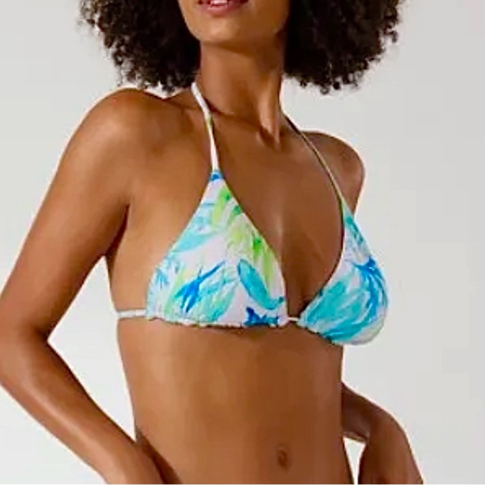 Tommy Bahama Island Cays Seafronds Reversible Triangle Bikini Top